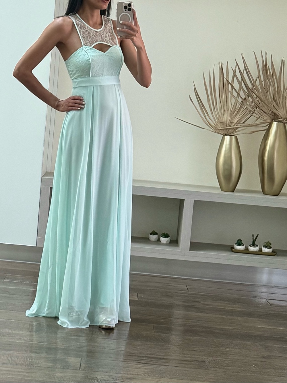 BCBG Gown with Lace Details - Super georgeous!